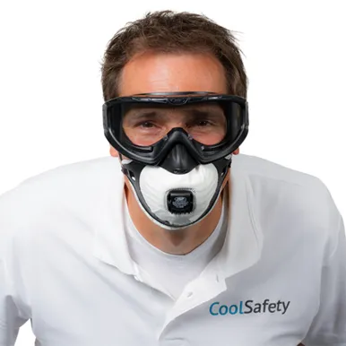 CoolSafety mask to protect the face